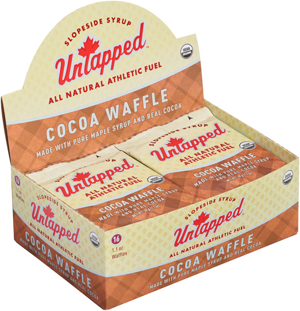 UnTapped Organic Waffle - Cocoa, Box of 16