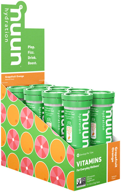 Nuun Vitamins Hydration Tablets: Grapefruit Orange, Box of 8