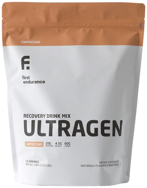 First Endurance Ultragen Recovery - Cappuccino, 15 Servings
