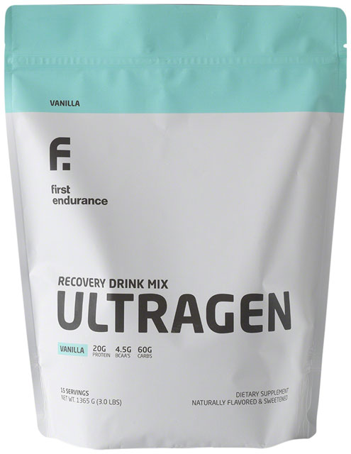 First Endurance Ultragen Recovery - Vanilla, 15 Servings