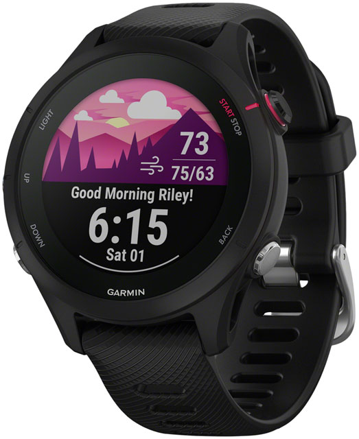 Garmin Forerunner 255S Music GPS Smartwatch - 41mm, Black