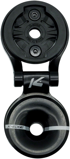 K-Edge Garmin Race Stem Mount with Cap - Black