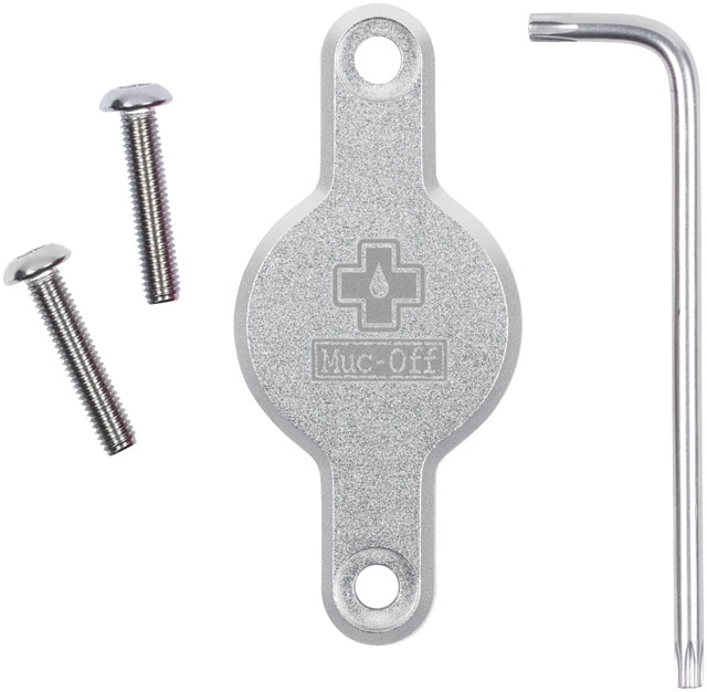 Muc-Off Secure Tag Holder - Silver 3.0