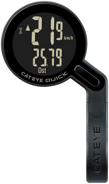 CatEye Quick Bike Computer - Wireless, Black