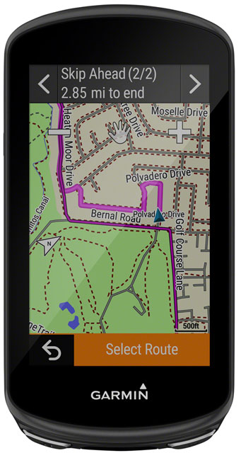 Garmin Edge 1030 Plus Bike Computer - GPS, Wireless, Black