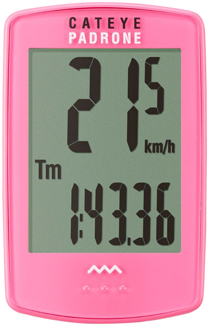 CatEye Padrone Bike Computer - Wireless, Pink