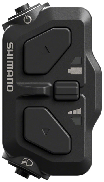Shimano STEPS SW-EN600-L Assist Switch - Left, W/O Wire, 22.2mm Clamp, 1St Group