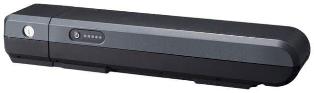 Shimano STEPS BT-E6000 Ebike Battery - Rack Mount, 418Wh, 11.6Ah, 36V