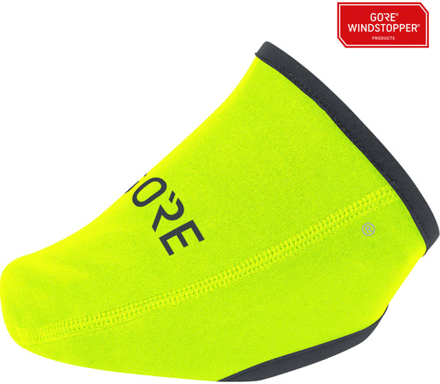 Gorewear C3 Windstopper Toe Cover - Neon Yellow, Fits Shoe Sizes 4.5-8