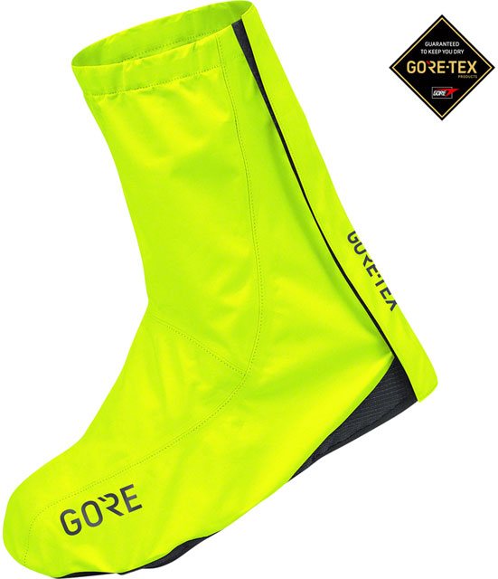 Gorewear C3 Gore Tex Overshoes - Neon Yellow, Fits Shoe Sizes 9-10.5
