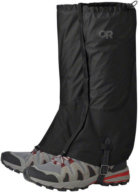 Outdoor Research Helium Gaiters - Black, Men's, 2X-Large