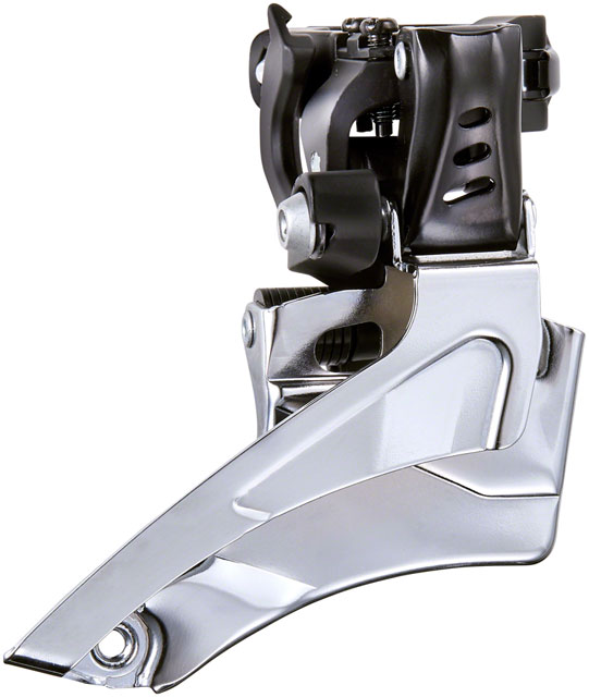 microSHIFT T382MB Front Derailleur - 8-Speed, Double, 44-48t Max, 31.8/34.9 Band Clamp, Shimano Compatible