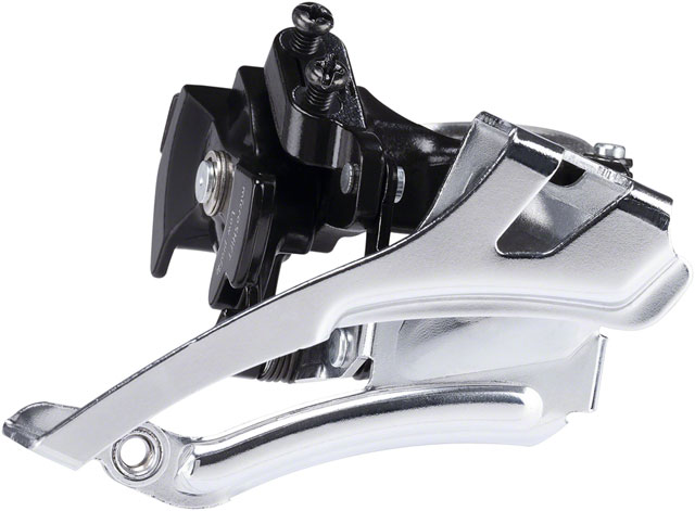 microSHIFT MarvoLT Front Derailleur - 8-Speed Double, 38t Max, Mid-Mount Band Clamp, Shimano Compatible