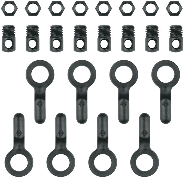 SKS  Bluemels Fender Stay Eyebolt and Nut Set - Black