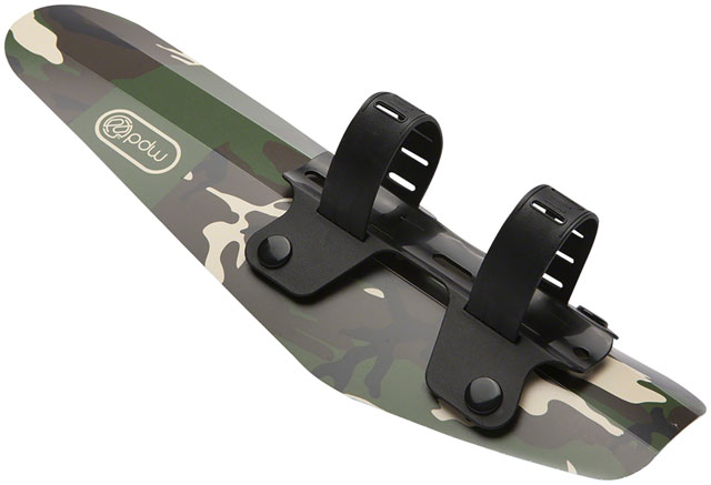 Portland Design Works Origami Clip-on Fender, Camo: Front