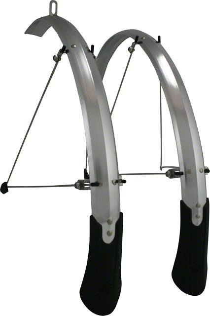 Planet Bike Cascadia ALX 700c x 43 Fender Set: Silver (700c x 25-35)