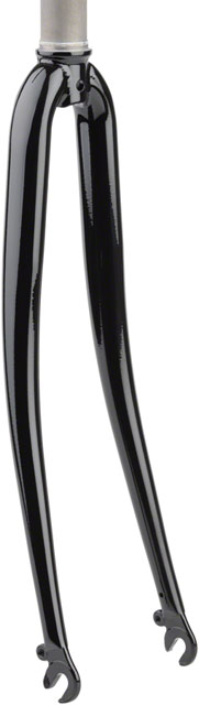 MSW 700c Road Fork - 9mm x 100mm, 1 1/8" Straight Steerer, Mid Reach Caliper, Black