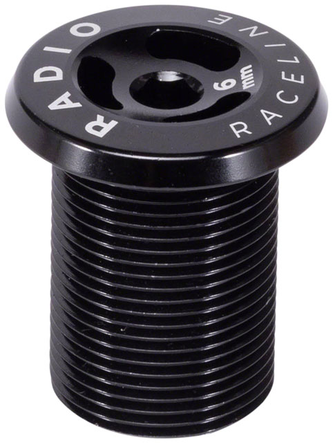 Radio Raceline Fork Top Bolt - M24, Black