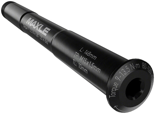RockShox Maxle Stealth Front - 12x100, 134mm Length, Thread Length 9mm, Pitch M12x1.50 - Rudy
