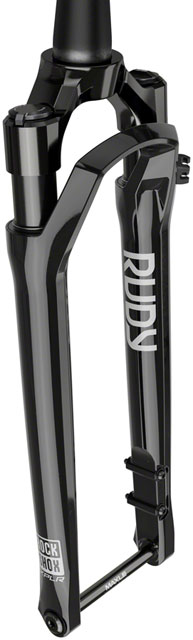 RockShox RUDY Ultimate XPLR Race Day Suspension Fork - 700c, 40 mm, 12 x 100, 45 mm Offset, Gloss Black, A1