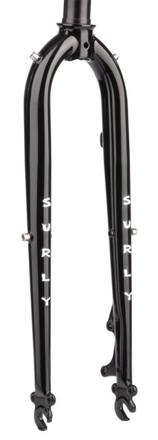 Surly Preamble Fork - 700c, QRx100mm, 1-1/8" Straight Steerer, Black