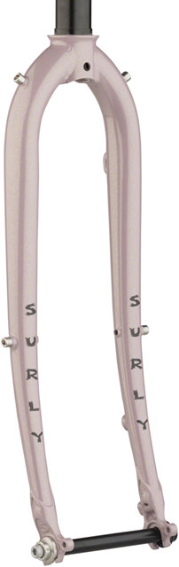 Surly Midnight Special 650b Fork 1-1/8" 40mm Offset, Metallic Lilac