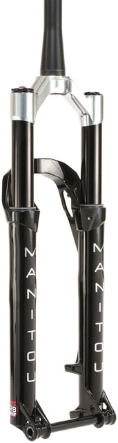 Manitou R8 Pro Suspension Fork - 29", 120 mm, 15 x 110 mm, 44mm Offset, Crown Lockout, Black/Silver