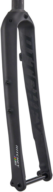Ritchey WCS Carbon Brevet Road Fork - 700, 12 x 100mm Thru-Axle, Straight Steerer, Flat Mount, Matte Carbon