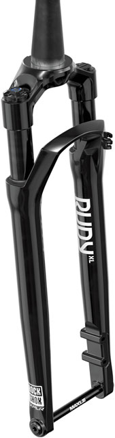 RockShox RUDY XL Ultimate Race Day 2 Suspension Fork - 700c, 50 mm, 12 x 100 mm, 45 mm Offset, Gloss Black, A1