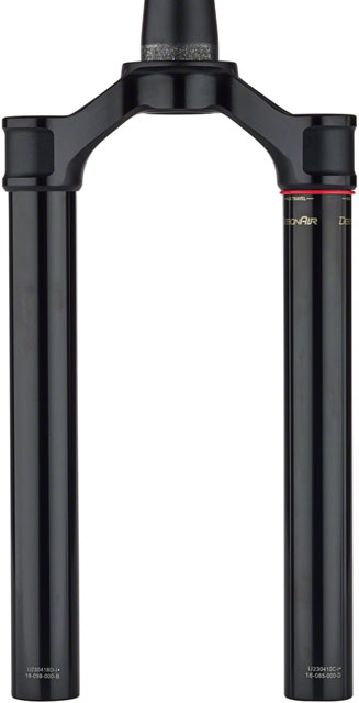 RockShox Crown/Steerer/Uppertube - Debonair 29 Boost 44 Offset Aluminum Taper Black Ano SID SL Ultimate, 35mm, 100-120mm - D1+ (2024+)