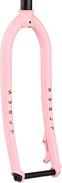 Surly Lowside Fork - 26/27.5", 15x110mm Thru-Axle, 1-1/8" Straight Steerer, Steel, New Pig Smell