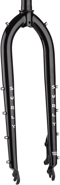 Surly Cocktail Fork - 29/27.5", QR x 100mm, 1-1/8" Straight Steerer, Black