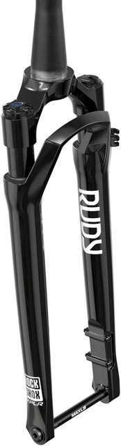 RockShox RUDY Ultimate XPLR Race Day 2 Suspension Fork - 700c, 40 mm, 12 x 100 mm, 45 mm Offset, Gloss Black, A2
