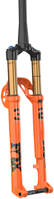 FOX 32 Step-Cast Factory Suspension Fork - 29", 100 mm, 15 x 110 mm, Kabolt SL, 44mm Offset, GRIP SL Damper, Push-Lock, Shiny Orange