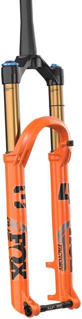 FOX 34 Factory Suspension Fork - 29", 130 mm, 15 x 110 mm, Kabolt, 44mm Offset, GRIP X Damper, Shiny Orange