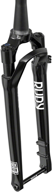 RockShox RUDY Ultimate XPLR Race Day 2 Suspension Fork - 700c, 30 mm, 12 x 100 mm, 51 mm Offset, Gloss Black, A2
