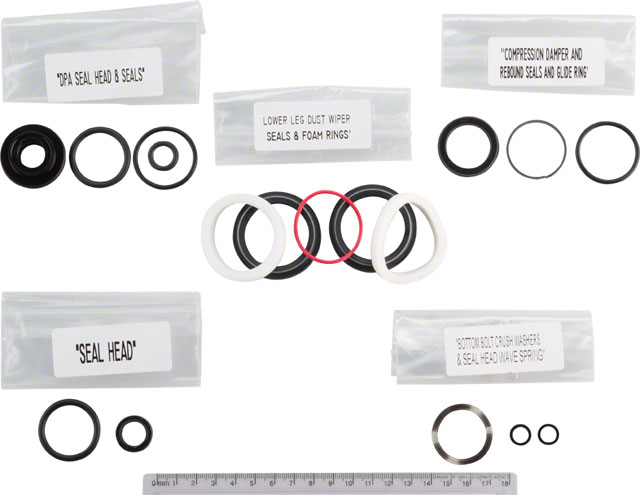 RockShox 200 Hour/1 year Fork Service Kit, Yari Dual Position Air A1 (2016+)