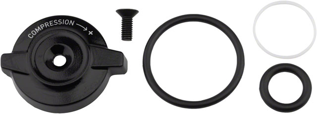 RockShox Compression Damper Knob Kit - Crown, Lyrik Base D1+/Pike Base C1+ (2023+)