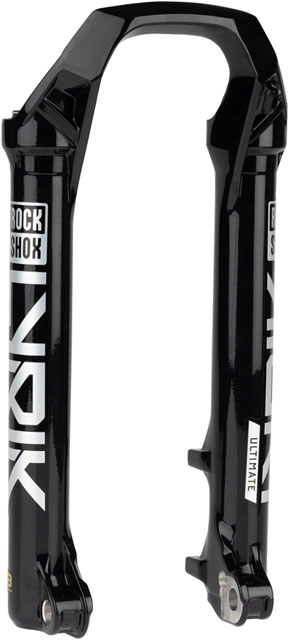 RockShox Lower Leg - Lyrik Ultimate D1+/Lyrik Flight Attendant (2023+), 27.5", 15 x 110 mm, Gloss Black