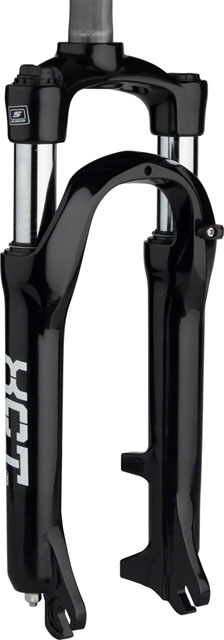 SR Suntour XCT JR-L 20 Suspension Fork - 20", 1-1/8" Threadless Steerer, 63mm, Disc, Black