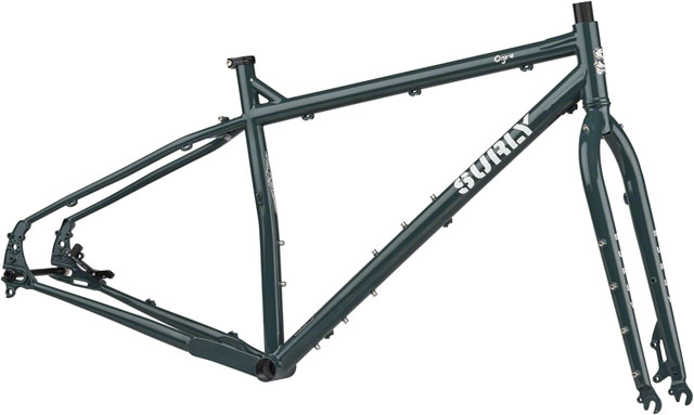 Surly Ogre Frameset - 29", Steel, Orlok's Shadow, Large