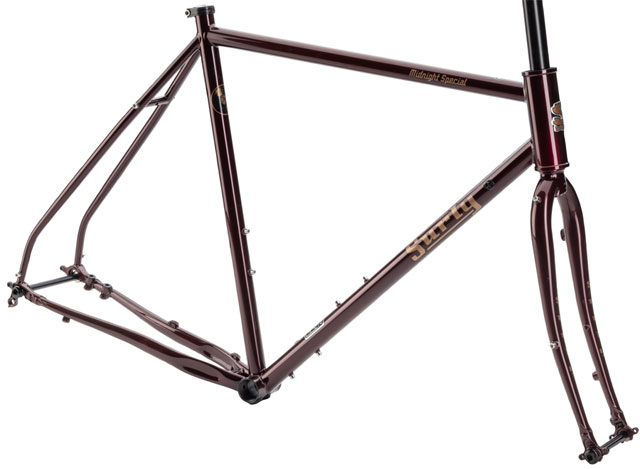 Surly Midnight Special Frameset - 650b/700c, Steel, Black Cherry Fizz, 40cm