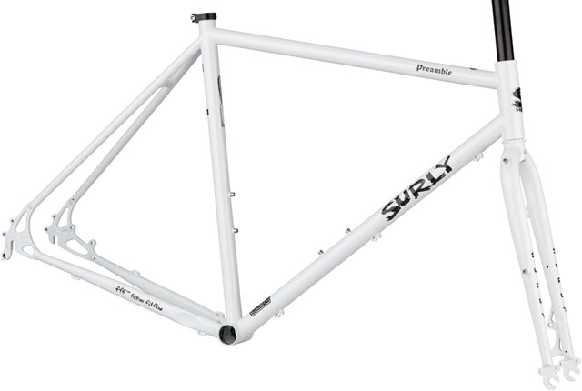 Surly Preamble Frameset - 650b, Thorfrost White, Small