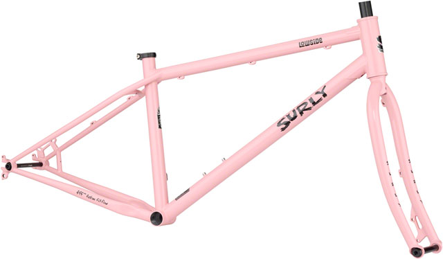 Surly Lowside Frameset - 26", Steel, New Pig Smell, Large