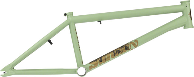 Sunday Darkwave BMX Frame - 21.25" TT, Sage Green