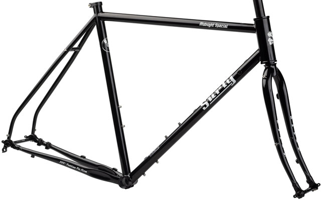 Surly Midnight Special Frameset - 650b/700c, Steel, Hi-Viz Black, 58cm