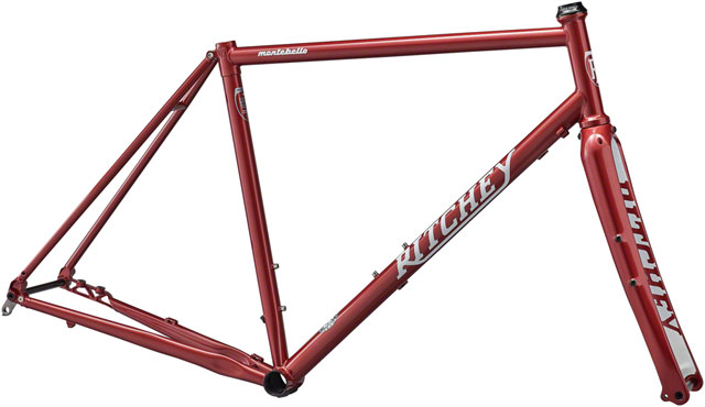 Ritchey Montebello Frameset - 700c, Steel, Hot Sauce, 2X-Large