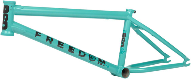 BSD Freedom BMX Frame - 20.5" TT, Lite Teal