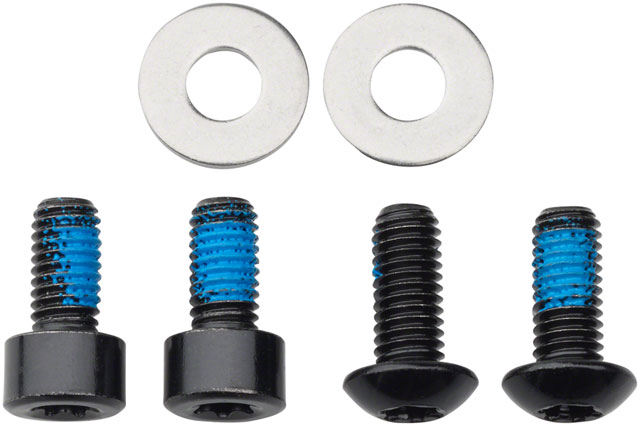 Salsa Battery Mounting Hardware - Aluminum Tributary/Notch