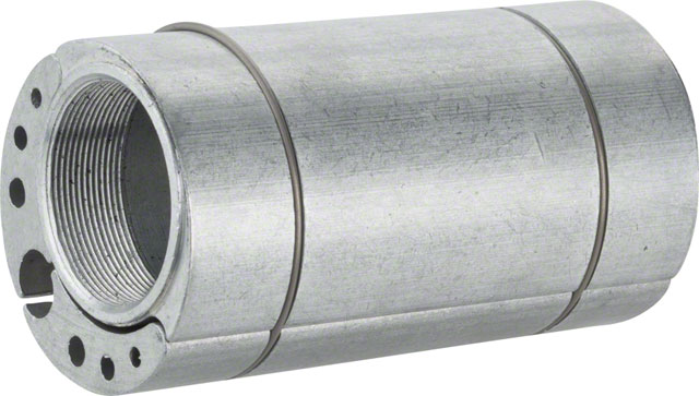 Problem Solvers Bushnell Eccentric Bottom Bracket - Classic Fat, 100mm x 54mm Silver
